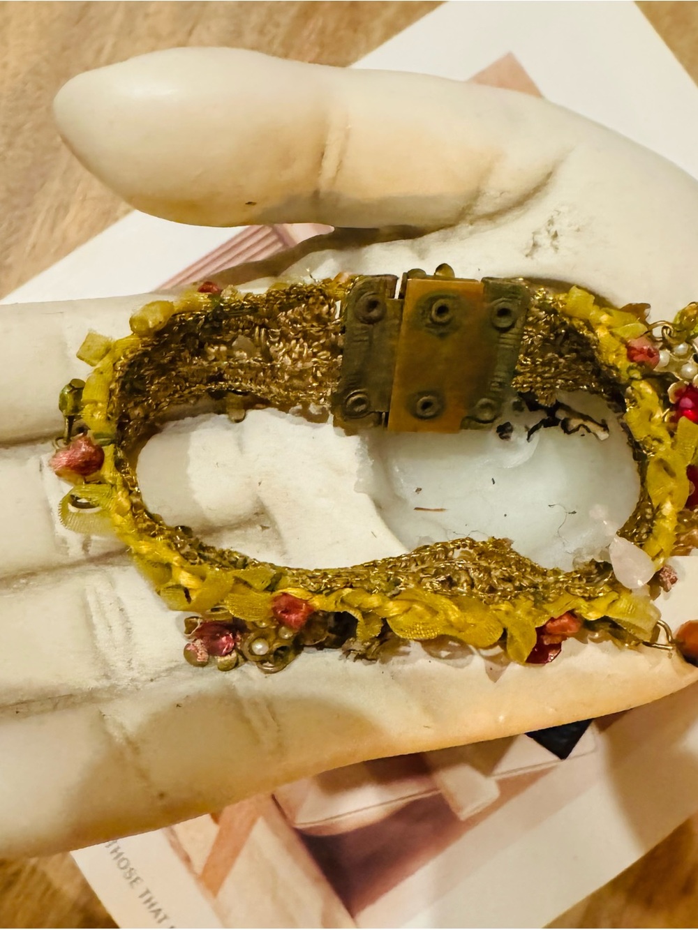 Antique bohemian bracelet